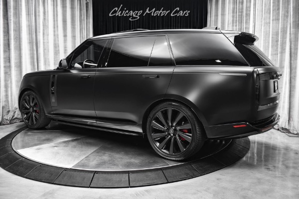 Used 2023 Land Rover Range Rover SV LWB P615 MSRP $260,270+ Full Stealth PPF HARD LOADED Signature Suite for sale Sold at Chicago Motor Cars in West Chicago IL 60185 3