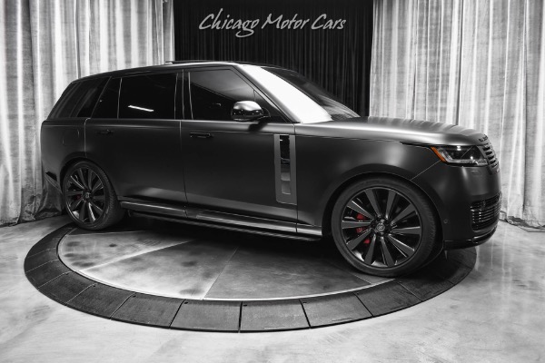 Used 2023 Land Rover Range Rover SV LWB P615 MSRP $260,270+ Full Stealth PPF HARD LOADED Signature Suite for sale Sold at Chicago Motor Cars in West Chicago IL 60185 6