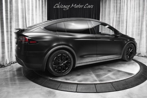Used 2022 Tesla Model X Plaid MSRP $153k+ AutoPilot Stealth Paint Protection Film LOADED for sale Sold at Chicago Motor Cars in West Chicago IL 60185 5