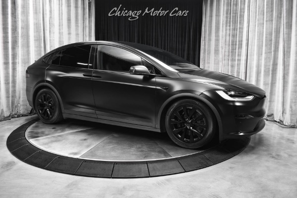 Used 2022 Tesla Model X Plaid MSRP $153k+ AutoPilot Stealth Paint Protection Film LOADED for sale Sold at Chicago Motor Cars in West Chicago IL 60185 6