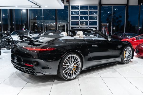 Used 2022 Mercedes-Benz AMG SL 63 AMG 4Matic Only 3000 miles! Convertible! Full Car Paint Protection Film! for sale Sold at Chicago Motor Cars in West Chicago IL 60185 4