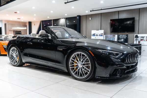 Used 2022 Mercedes-Benz AMG SL 63 AMG 4Matic Only 3000 miles! Convertible! Full Car Paint Protection Film! for sale Sold at Chicago Motor Cars in West Chicago IL 60185 5