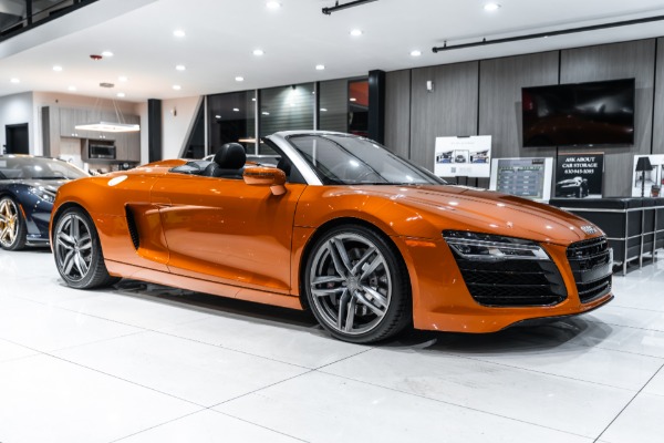 Used 2015 Audi R8 4.2 quattro Spyder STUNNING Color Combo Original MSRP $149K+! JUST SERVICED for sale Sold at Chicago Motor Cars in West Chicago IL 60185 5