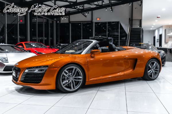 Used 2015 Audi R8 4.2 quattro Spyder STUNNING Color Combo Original MSRP $149K+! JUST SERVICED for sale Sold at Chicago Motor Cars in West Chicago IL 60185 1
