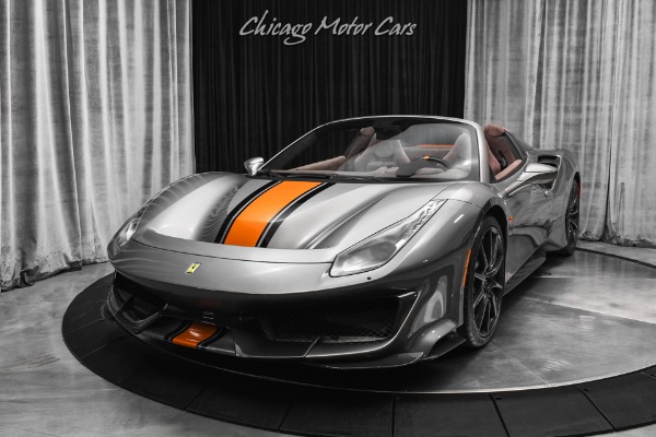 Used 2020 Ferrari 488 Pista Spider HIGH MSRP Carbon Fiber Wheels and Carbon Fiber Everywhere Serviced! for sale Sold at Chicago Motor Cars in West Chicago IL 60185 2