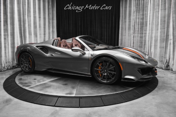 Used 2020 Ferrari 488 Pista Spider HIGH MSRP Carbon Fiber Wheels and Carbon Fiber Everywhere Serviced! for sale Sold at Chicago Motor Cars in West Chicago IL 60185 6