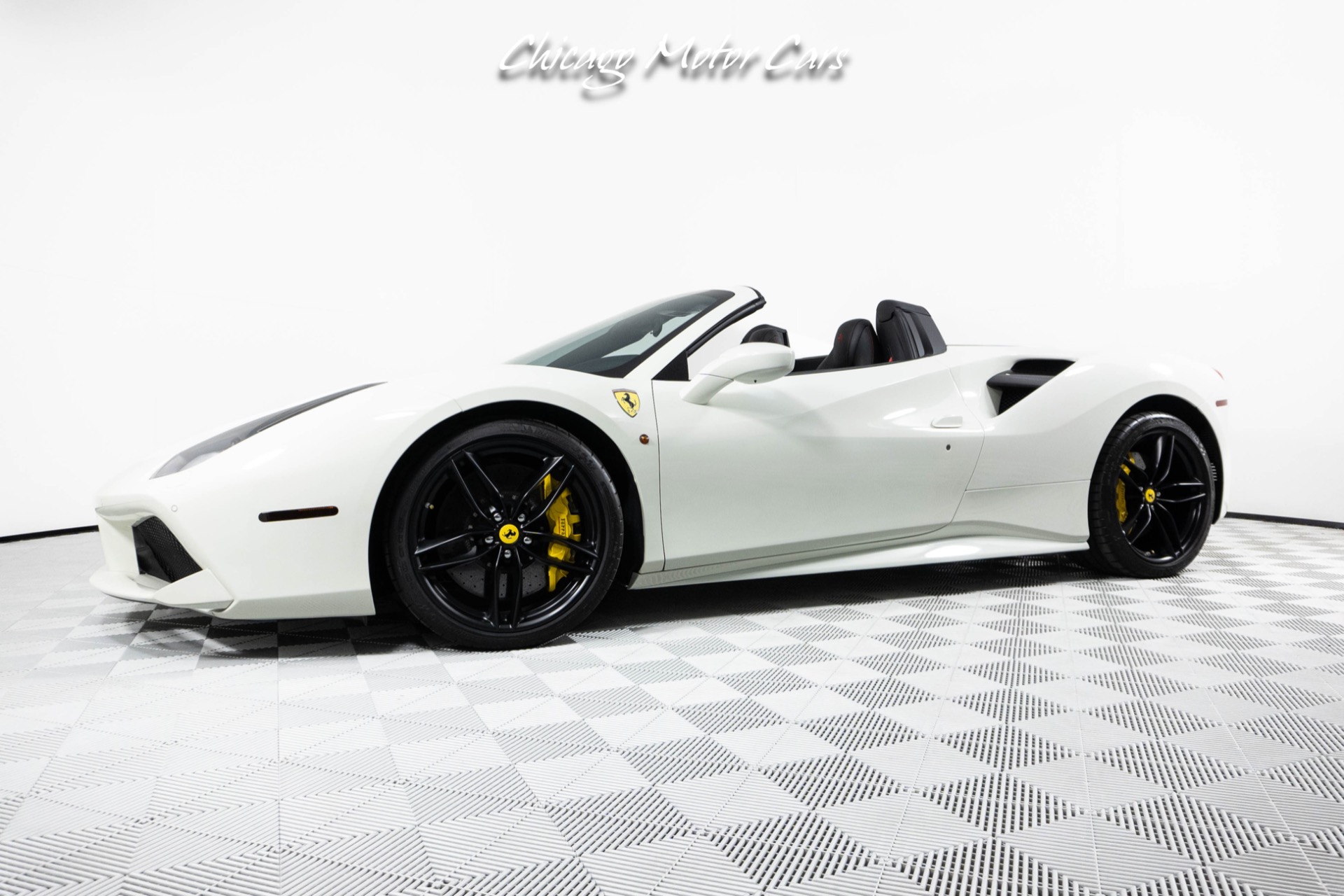 Used 2018 Ferrari 488 Spider Only 8,900 Miles! Front PPF! Daytona Seats! Front Axle Lift! Carbon Fiber! for sale Sold at Chicago Motor Cars in West Chicago IL 60185 1