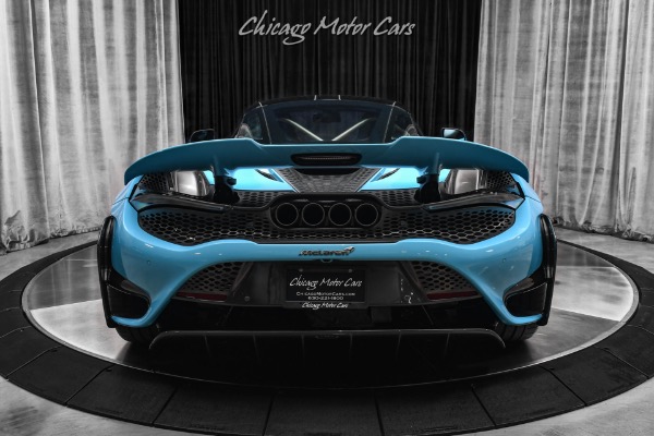 Used 2021 McLaren 765LT Curacao Blue! Harness Bar! Carbon FIber