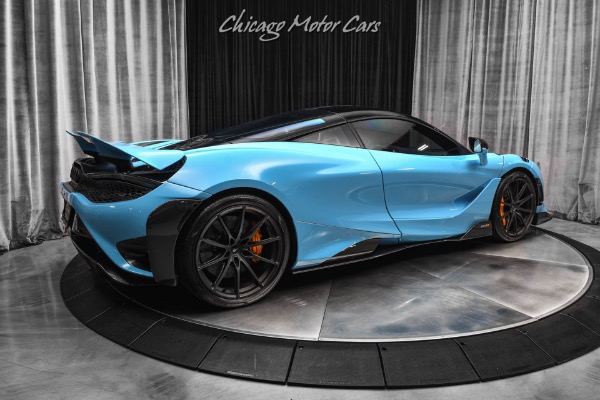 Used 2021 McLaren 765LT Curacao Blue! Harness Bar! Carbon FIber Racing Seats! Front Lifter! for sale Sold at Chicago Motor Cars in West Chicago IL 60185 5