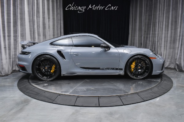 Used 2023 Porsche 911 Turbo S Coupe Arctic Gray Front Axle Lifter Burmester Surround Sound! PPF LOADED for sale $259,800 at Chicago Motor Cars in West Chicago IL 60185 6