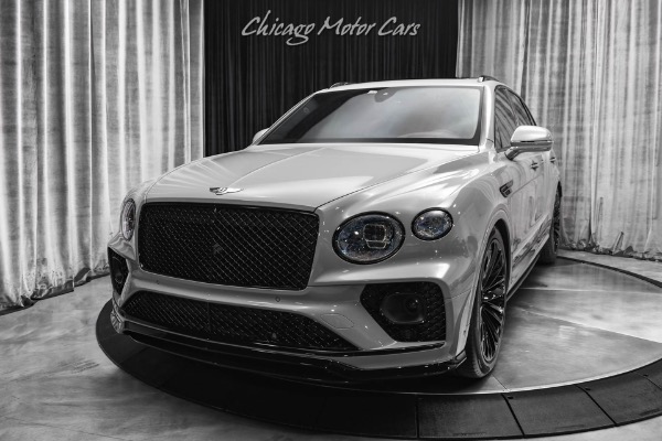 Used 2023 Bentley Bentayga Speed Edition 12 Original MSRP $328,685+ Cambrian Grey Only 4k Miles LOADED for sale Sold at Chicago Motor Cars in West Chicago IL 60185 2