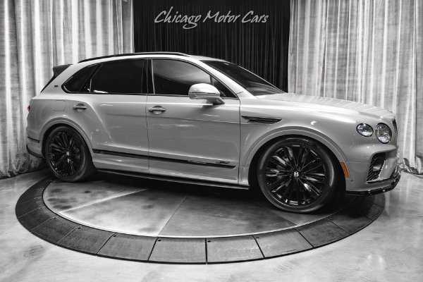 Used 2023 Bentley Bentayga Speed Edition 12 Original MSRP $328,685+ Cambrian Grey Only 4k Miles LOADED for sale Sold at Chicago Motor Cars in West Chicago IL 60185 6