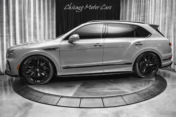 Used 2023 Bentley Bentayga Speed Edition 12 Original MSRP $328,685+ Cambrian Grey Only 4k Miles LOADED for sale Sold at Chicago Motor Cars in West Chicago IL 60185 1