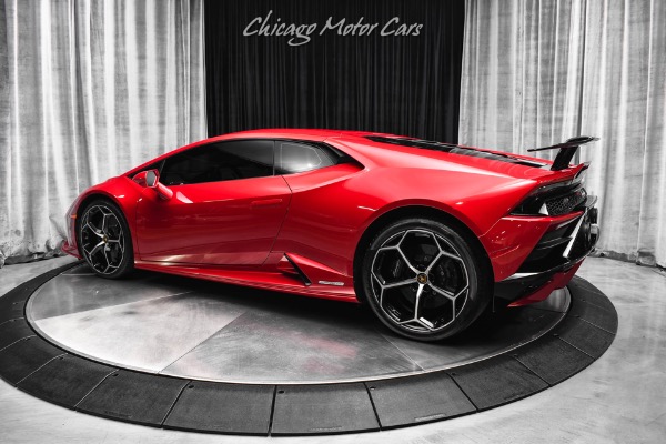 Used 2020 Lamborghini Huracan EVO Coupe AWD Front Lift Premium Sound Rosso Efesto Comfort Seats LOADED for sale Sold at Chicago Motor Cars in West Chicago IL 60185 3