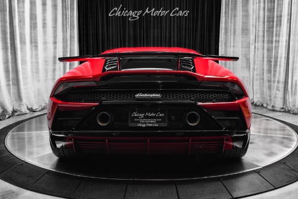 Used 2020 Lamborghini Huracan EVO Coupe AWD Front Lift Premium Sound Rosso Efesto Comfort Seats LOADED for sale Sold at Chicago Motor Cars in West Chicago IL 60185 4