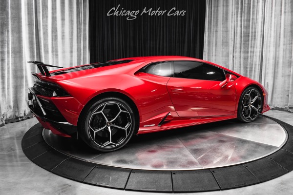 Used 2020 Lamborghini Huracan EVO Coupe AWD Front Lift Premium Sound Rosso Efesto Comfort Seats LOADED for sale Sold at Chicago Motor Cars in West Chicago IL 60185 5