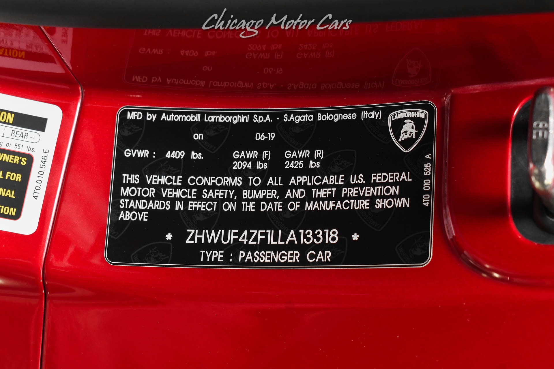 2020 LAMBORGHINI HURACAN - Image 55