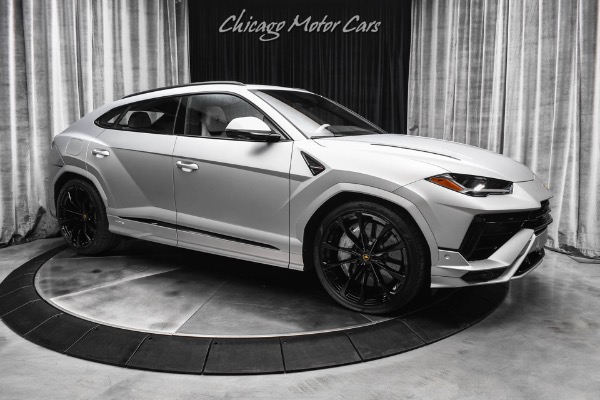 Used 2024 Lamborghini Urus S RARE Color Combo Ad Personam Paint B&O Sound 23 Wheels Pano Roof! for sale $264,500 at Chicago Motor Cars in West Chicago IL 60185 6