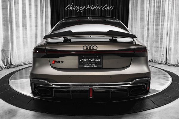Used 2021 Audi RS7 4.0T Quattro Satin Bronze Wrap! Vossen Wheels! APR Intake+ Stage 2 Tune for sale Sold at Chicago Motor Cars in West Chicago IL 60185 4