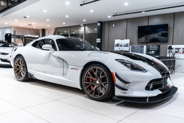 Used 2017 Dodge Viper ACR Extreme Aero Coupe Only 5k Miles! Brass Monkey Wheels! Carbon! Fully Loaded for sale Sold at Chicago Motor Cars in West Chicago IL 60185 5