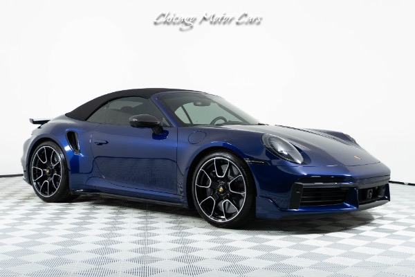 Used 2025 Porsche 911 Turbo S Cabriolet! Only 891 Miles! Full PPF! Front End Lifter! Burmester Sound! for sale Sold at Chicago Motor Cars in West Chicago IL 60185 5