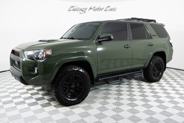 Used 2020 Toyota 4Runner TRD Pro! Army Green! Ceramic Tint! LED Interior Light Pack! Serviced! for sale Sold at Chicago Motor Cars in West Chicago IL 60185 2