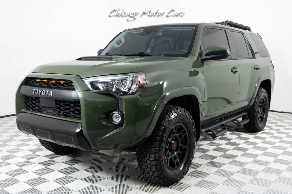 Used 2020 Toyota 4Runner TRD Pro! Army Green! Ceramic Tint! LED Interior Light Pack! Serviced! for sale Sold at Chicago Motor Cars in West Chicago IL 60185 6