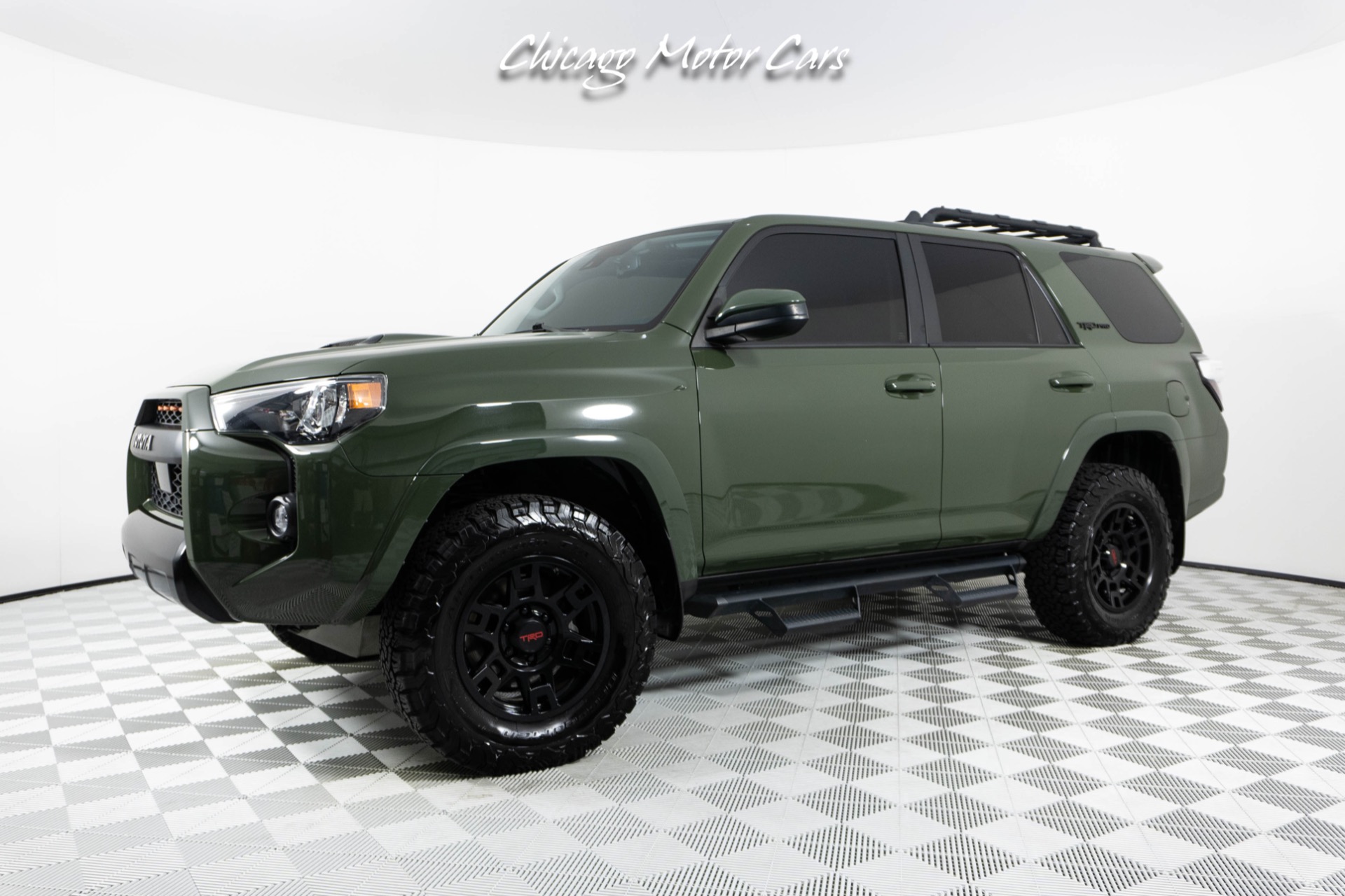 トヨタ・4ランナー TRD PRO (アーミーグリーン) Used 2020 Toyota 4Runner TRD Pro! Army Green! Ceramic Tint! LED
