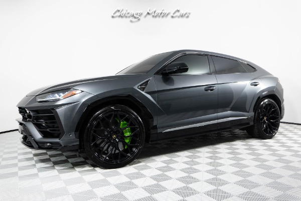 Used 2019 Lamborghini Urus Hot Spec Advance Driver Assist Advanced 3D Green Stitching Loaded for sale Sold at Chicago Motor Cars in West Chicago IL 60185 2