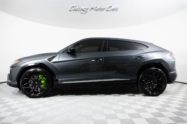 Used 2019 Lamborghini Urus Hot Spec Advance Driver Assist Advanced 3D Green Stitching Loaded for sale Sold at Chicago Motor Cars in West Chicago IL 60185 3