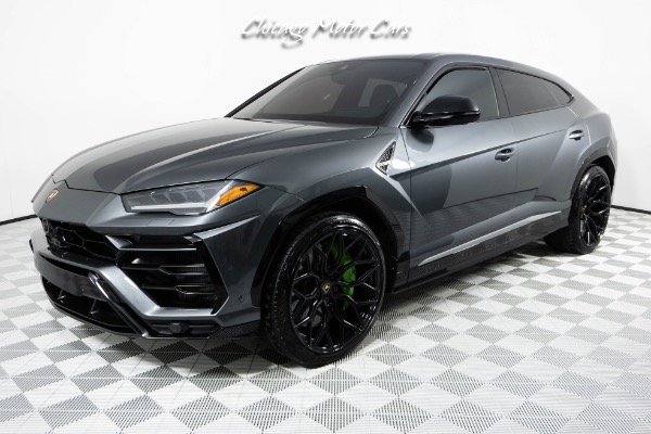 Used 2019 Lamborghini Urus Hot Spec Advance Driver Assist Advanced 3D Green Stitching Loaded for sale Sold at Chicago Motor Cars in West Chicago IL 60185 1