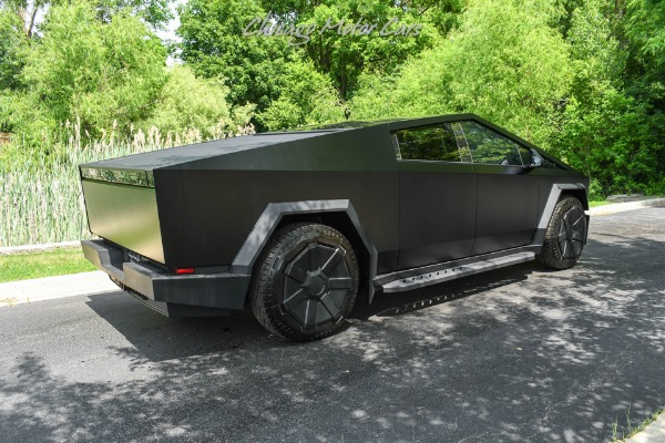 Used 2024 Tesla Cybertruck Cyberbeast Matte Black Enhanced Autopilot Side Steps Added LOADED Perfect for sale Sold at Chicago Motor Cars in West Chicago IL 60185 5