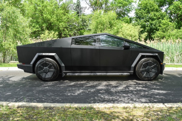 Used 2024 Tesla Cybertruck Cyberbeast Matte Black Enhanced Autopilot Side Steps Added LOADED Perfect for sale Sold at Chicago Motor Cars in West Chicago IL 60185 6