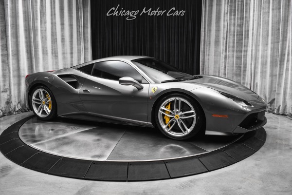 Used 2017 Ferrari 488 GTB Coupe CPO Warranty Serviced Tons of Carbon HI-FI System Scuderia Shields for sale Sold at Chicago Motor Cars in West Chicago IL 60185 6