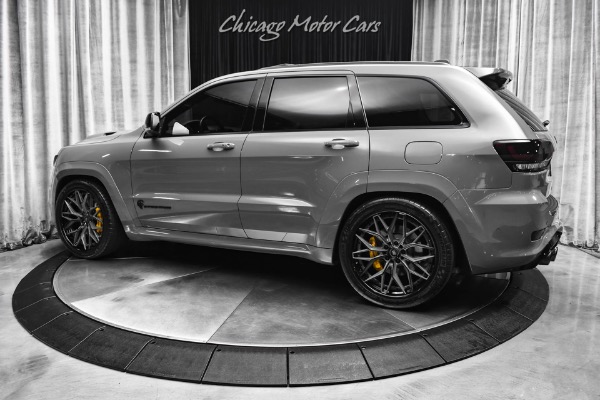 Used 2020 Jeep Grand Cherokee Trackhawk! Satera Perf LVL 1 Pkg! 800HP! Custom Hood! CF Forged Wheels! for sale Sold at Chicago Motor Cars in West Chicago IL 60185 3