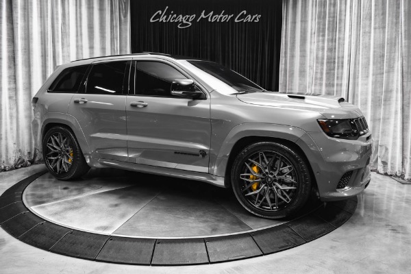 Used 2020 Jeep Grand Cherokee Trackhawk! Satera Perf LVL 1 Pkg! 800HP! Custom Hood! CF Forged Wheels! for sale Sold at Chicago Motor Cars in West Chicago IL 60185 6