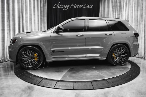 Used 2020 Jeep Grand Cherokee Trackhawk! Satera Perf LVL 1 Pkg! 800HP! Custom Hood! CF Forged Wheels! for sale Sold at Chicago Motor Cars in West Chicago IL 60185 1