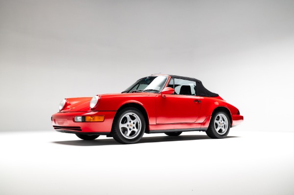 Used 1993 Porsche 911 Carrera 2 Cabriolet 5-Speed Manual ONLY 32k Miles Collector Quality for sale Sold at Chicago Motor Cars in West Chicago IL 60185 2