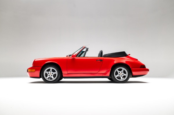 Used 1993 Porsche 911 Carrera 2 Cabriolet 5-Speed Manual ONLY 32k Miles Collector Quality for sale Sold at Chicago Motor Cars in West Chicago IL 60185 3