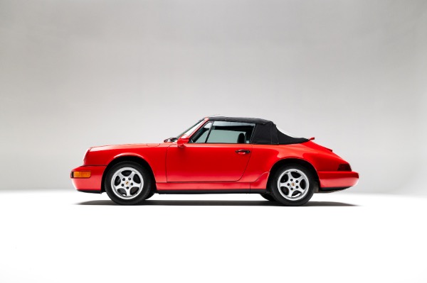 Used 1993 Porsche 911 Carrera 2 Cabriolet 5-Speed Manual ONLY 32k Miles Collector Quality for sale Sold at Chicago Motor Cars in West Chicago IL 60185 4