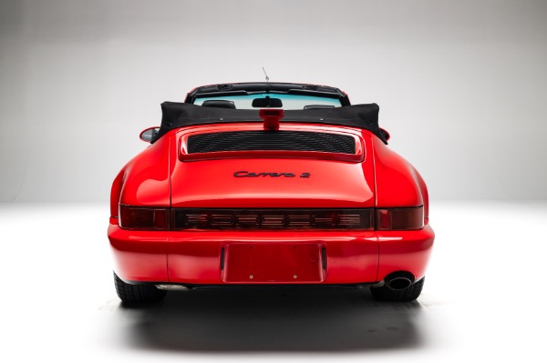 Used 1993 Porsche 911 Carrera 2 Cabriolet 5-Speed Manual ONLY 32k Miles Collector Quality for sale Sold at Chicago Motor Cars in West Chicago IL 60185 5
