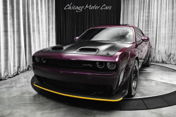 Used 2021 Dodge Challenger SRT Super Stock Widebody Hellraisin! 948 rwhp! $45k Upgrades! Compound boos for sale Sold at Chicago Motor Cars in West Chicago IL 60185 2