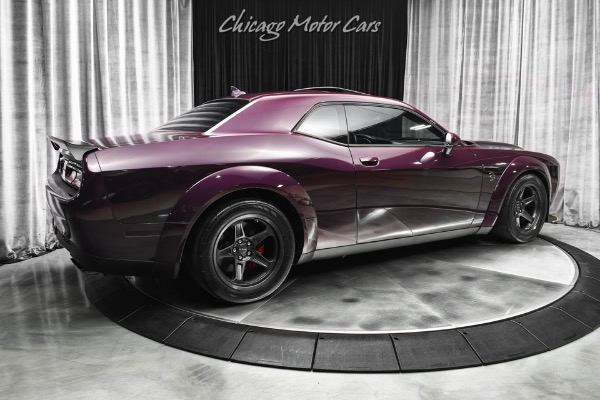 Used 2021 Dodge Challenger SRT Super Stock Widebody Hellraisin! 948 rwhp! $45k Upgrades! Compound boos for sale Sold at Chicago Motor Cars in West Chicago IL 60185 5