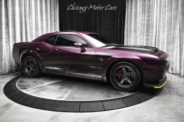 Used 2021 Dodge Challenger SRT Super Stock Widebody Hellraisin! 948 rwhp! $45k Upgrades! Compound boos for sale Sold at Chicago Motor Cars in West Chicago IL 60185 6