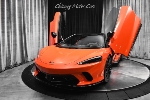 Used 2022 McLaren GT Coupe MSO Helios Orange! MSRP $220k+ Axle Lifter! MSO Black Pack! Loaded! for sale Sold at Chicago Motor Cars in West Chicago IL 60185 2