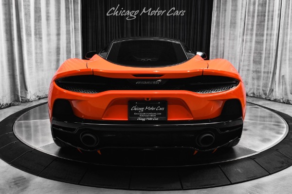 Used 2022 McLaren GT Coupe MSO Helios Orange! MSRP $220k+ Axle Lifter! MSO Black Pack! Loaded! for sale Sold at Chicago Motor Cars in West Chicago IL 60185 4