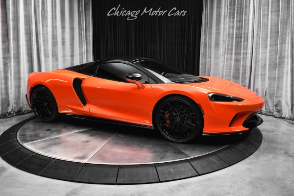 Used 2022 McLaren GT Coupe MSO Helios Orange! MSRP $220k+ Axle Lifter! MSO Black Pack! Loaded! for sale Sold at Chicago Motor Cars in West Chicago IL 60185 6