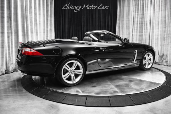 Used 2007 Jaguar XKR Triple Black! Supercharged V8! Convertible! Alpine Audio! Heated Seats! for sale Sold at Chicago Motor Cars in West Chicago IL 60185 5