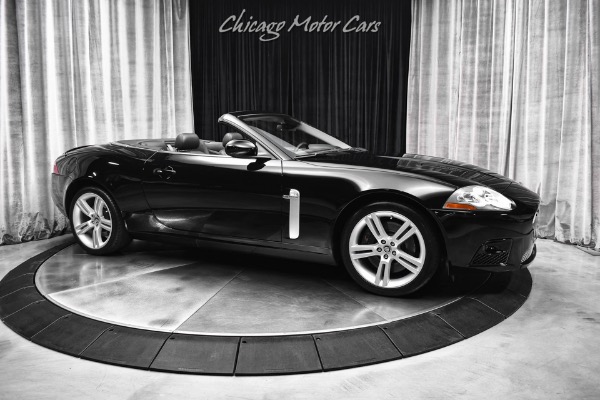 Used 2007 Jaguar XKR Triple Black! Supercharged V8! Convertible! Alpine Audio! Heated Seats! for sale Sold at Chicago Motor Cars in West Chicago IL 60185 6