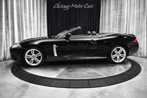 Used 2007 Jaguar XKR Triple Black! Supercharged V8! Convertible! Alpine Audio! Heated Seats! for sale Sold at Chicago Motor Cars in West Chicago IL 60185 1